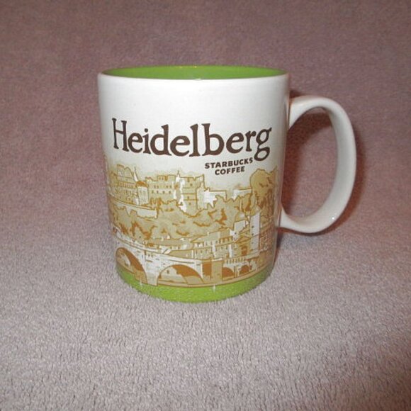 Starbucks Global Icon Series Heidelberg Germany 2014 Collector Coffee Mug Cup - Picture 1 of 9